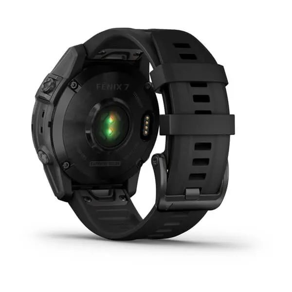  ساعت گارمین Fenix 7 Sapphire Solar Black دارای سنسور نسل 4 